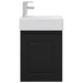 Unitate de baie cu robinet Negru 45,5 x 22,5 x 84 cm - WALTI WALTI