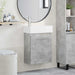 Unitate de baie cu robinet Gri Beton 45,5 x 22,5 x 84 cm - WALTI WALTI