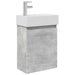 Unitate de baie cu robinet Gri Beton 45,5 x 22,5 x 84 cm - WALTI WALTI