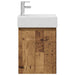 Unitate de baie cu robinet Lemn vechi 45,5 x 22,5 x 84 cm - WALTI WALTI