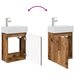 Unitate de baie cu robinet Lemn vechi 45,5 x 22,5 x 84 cm - WALTI WALTI