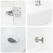 Unitate de baie cu robinet Alb 45,5 x 22,5 x 84 cm - WALTI WALTI