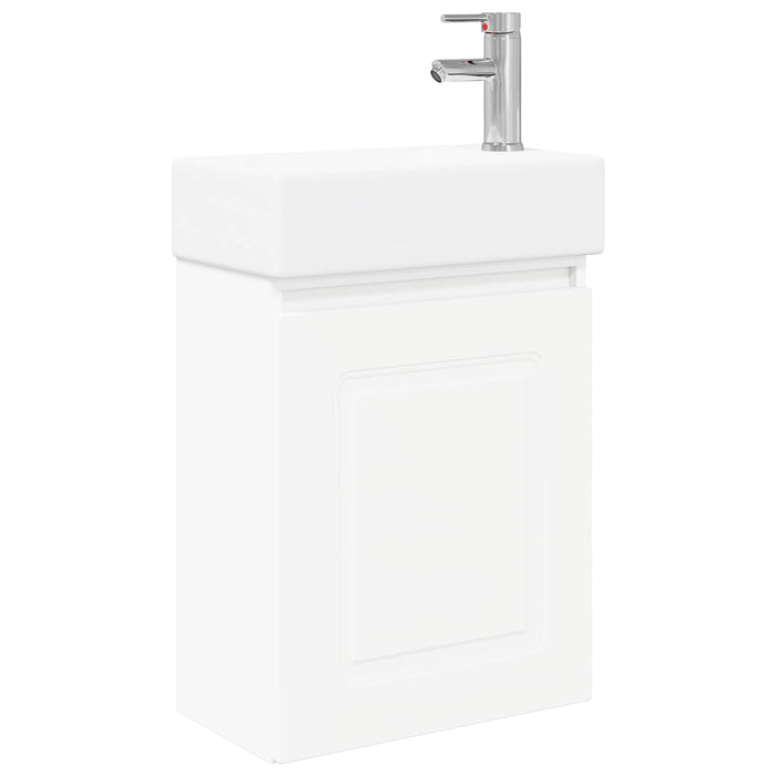 Unitate de baie cu robinet Alb 45,5 x 22,5 x 84 cm - WALTI WALTI