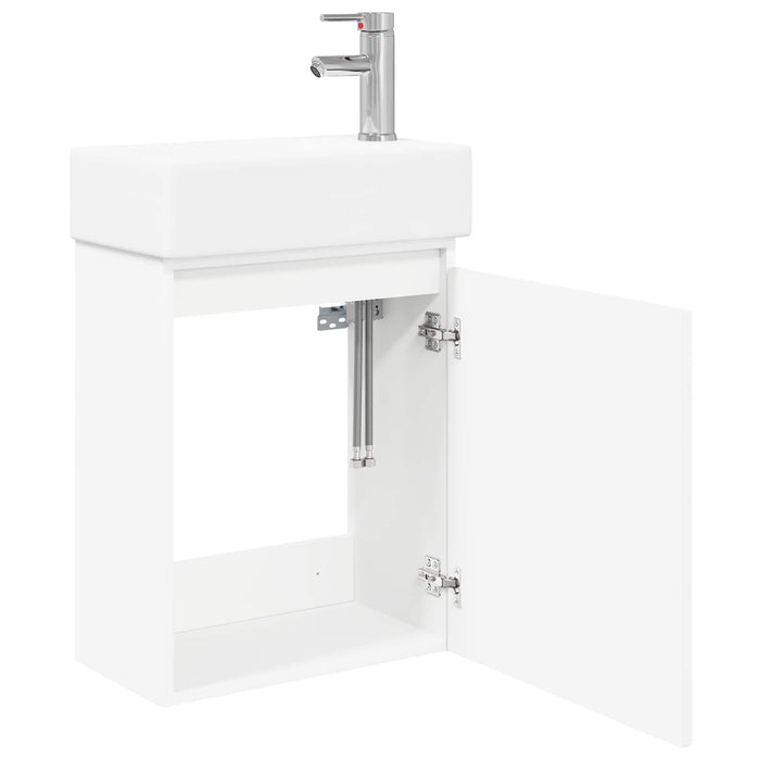 Unitate de baie cu robinet Alb 45,5 x 22,5 x 84 cm - WALTI WALTI