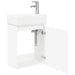 Unitate de baie cu robinet Alb 45,5 x 22,5 x 84 cm - WALTI WALTI