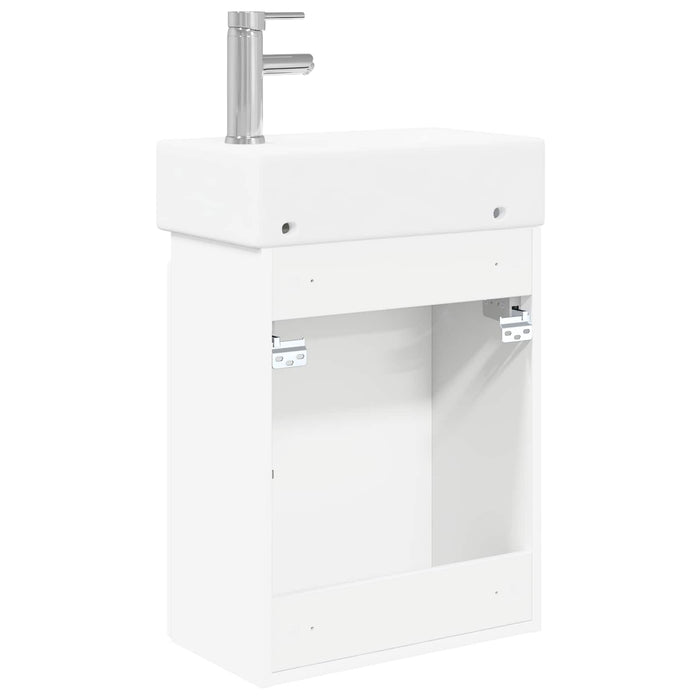 Unitate de baie cu robinet Alb 45,5 x 22,5 x 84 cm - WALTI WALTI