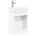 Unitate de baie cu robinet Alb 45,5 x 22,5 x 84 cm - WALTI WALTI