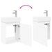 Unitate de baie cu robinet Alb 45,5 x 22,5 x 84 cm - WALTI WALTI