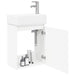 Unitate de baie cu robinet Alb 45,5 x 22,5 x 84 cm - WALTI WALTI