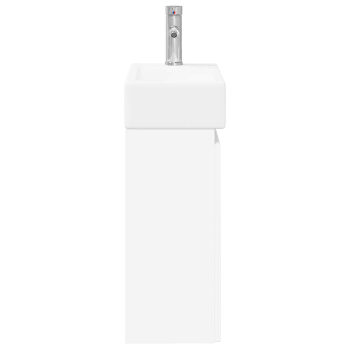 Unitate de baie cu robinet Alb 45,5 x 22,5 x 84 cm - WALTI WALTI