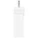 Unitate de baie cu robinet Alb 45,5 x 22,5 x 84 cm - WALTI WALTI