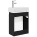 Unitate de baie cu robinet Negru 45,5 x 22,5 x 84 cm - WALTI WALTI