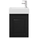 Unitate de baie cu robinet Negru 45,5 x 22,5 x 84 cm - WALTI WALTI