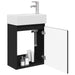 Unitate de baie cu robinet Negru 45,5 x 22,5 x 84 cm - WALTI WALTI