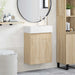 Unitate de baie cu robinet Stejar Sonoma 45,5 x 22,5 x 84 cm - WALTI WALTI