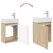 Unitate de baie cu robinet Stejar Sonoma 45,5 x 22,5 x 84 cm - WALTI WALTI