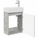 Unitate de baie cu robinet Gri Beton 45,5 x 22,5 x 84 cm - WALTI WALTI