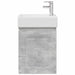 Unitate de baie cu robinet Gri Beton 45,5 x 22,5 x 84 cm - WALTI WALTI