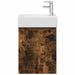 Unitate de baie cu robinet Stejar fumuriu 45,5 x 22,5 x 84 cm - WALTI WALTI