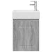 Unitate de baie cu robinet Sonoma gri 45,5 x 22,5 x 84 cm - WALTI WALTI