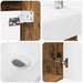 Unitate de baie cu robinet Lemn vechi 45,5 x 22,5 x 84 cm - WALTI WALTI
