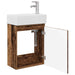 Unitate de baie cu robinet Lemn vechi 45,5 x 22,5 x 84 cm - WALTI WALTI