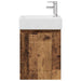 Unitate de baie cu robinet Lemn vechi 45,5 x 22,5 x 84 cm - WALTI WALTI