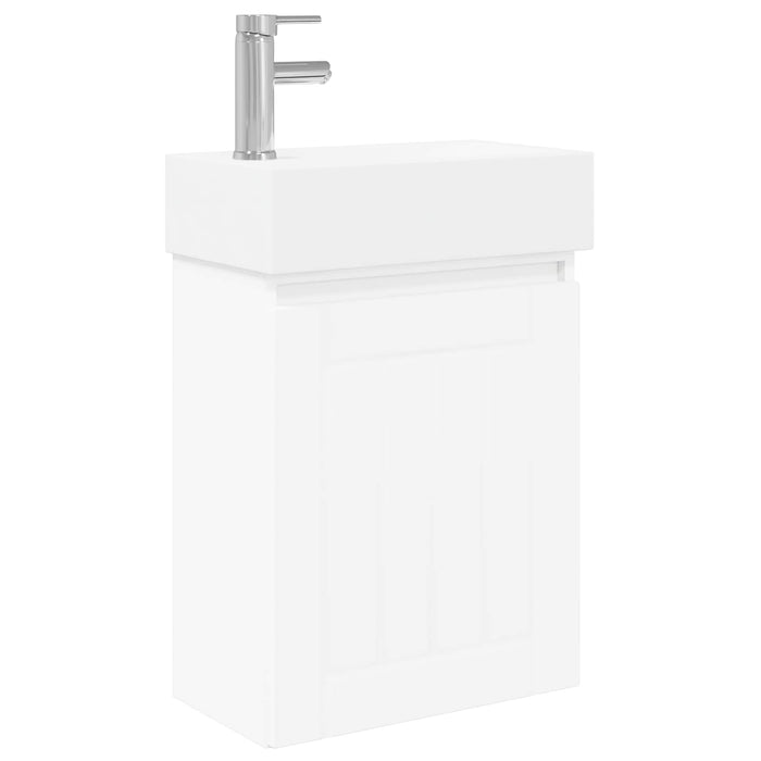Unitate de baie cu robinet Alb 45,5 x 25,5 x 84 cm - WALTI WALTI