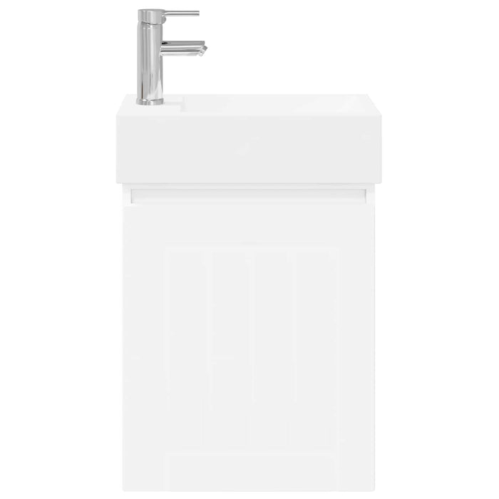 Unitate de baie cu robinet Alb 45,5 x 25,5 x 84 cm - WALTI WALTI