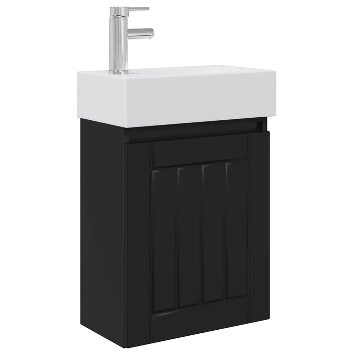 Unitate de baie cu robinet Negru 45,5 x 25,5 x 84 cm - WALTI WALTI