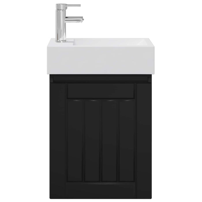 Unitate de baie cu robinet Negru 45,5 x 25,5 x 84 cm - WALTI WALTI