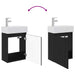 Unitate de baie cu robinet Negru 45,5 x 25,5 x 84 cm - WALTI WALTI
