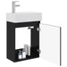 Unitate de baie cu robinet Negru 45,5 x 25,5 x 84 cm - WALTI WALTI