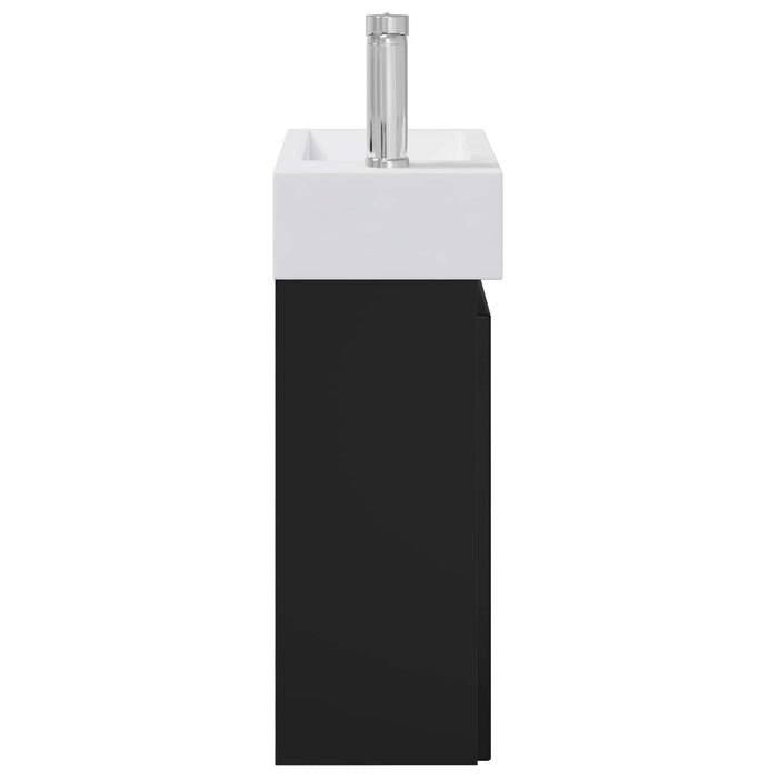Unitate de baie cu robinet Negru 45,5 x 25,5 x 84 cm - WALTI WALTI