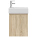 Unitate de baie cu robinet Stejar Sonoma 45,5 x 25,5 x 84 cm - WALTI WALTI