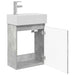 Unitate de baie cu robinet Gri Beton 45,5 x 25,5 x 84 cm - WALTI WALTI