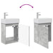 Unitate de baie cu robinet Gri Beton 45,5 x 25,5 x 84 cm - WALTI WALTI