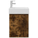 Unitate de baie cu robinet Stejar fumuriu 45,5 x 25,5 x 84 cm - WALTI WALTI