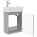 Unitate de baie cu robinet Sonoma gri 45,5 x 25,5 x 84 cm - WALTI WALTI