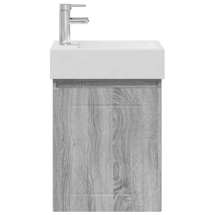 Unitate de baie cu robinet Sonoma gri 45,5 x 25,5 x 84 cm - WALTI WALTI