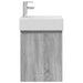 Unitate de baie cu robinet Sonoma gri 45,5 x 25,5 x 84 cm - WALTI WALTI