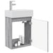 Unitate de baie cu robinet Sonoma gri 45,5 x 25,5 x 84 cm - WALTI WALTI