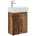 Unitate de baie cu robinet Lemn vechi 45,5 x 25,5 x 84 cm - WALTI WALTI