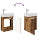 Unitate de baie cu robinet Lemn vechi 45,5 x 25,5 x 84 cm - WALTI WALTI