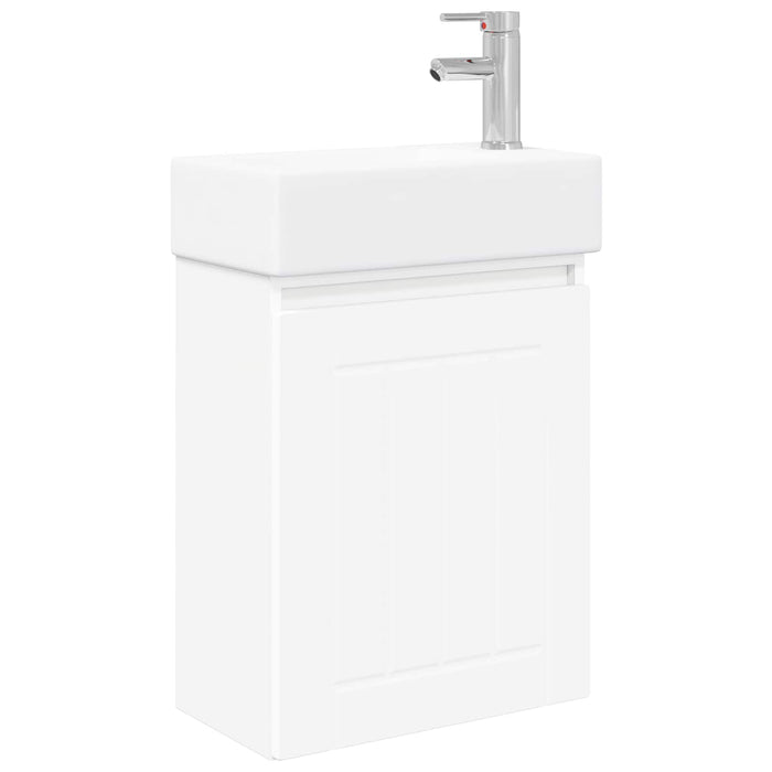 Unitate de baie cu robinet Alb 45,5 x 25,5 x 84 cm - WALTI WALTI