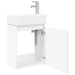 Unitate de baie cu robinet Alb 45,5 x 25,5 x 84 cm - WALTI WALTI