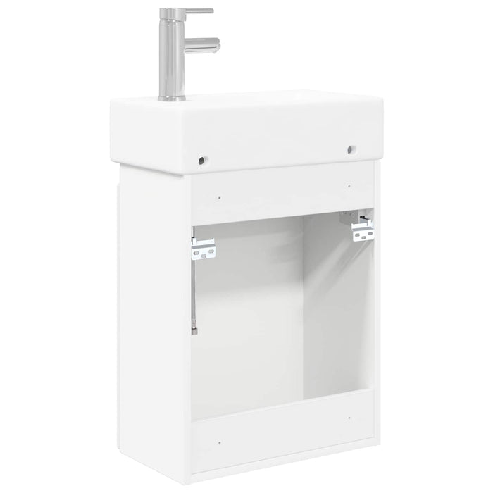 Unitate de baie cu robinet Alb 45,5 x 25,5 x 84 cm - WALTI WALTI