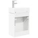 Unitate de baie cu robinet Alb 45,5 x 25,5 x 84 cm - WALTI WALTI