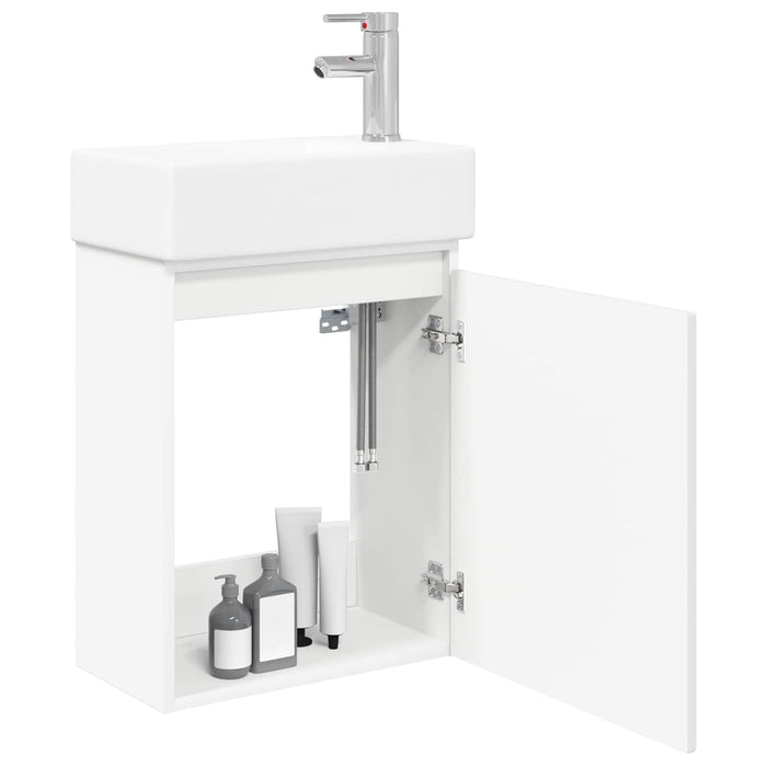 Unitate de baie cu robinet Alb 45,5 x 25,5 x 84 cm - WALTI WALTI