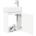 Unitate de baie cu robinet Alb 45,5 x 25,5 x 84 cm - WALTI WALTI